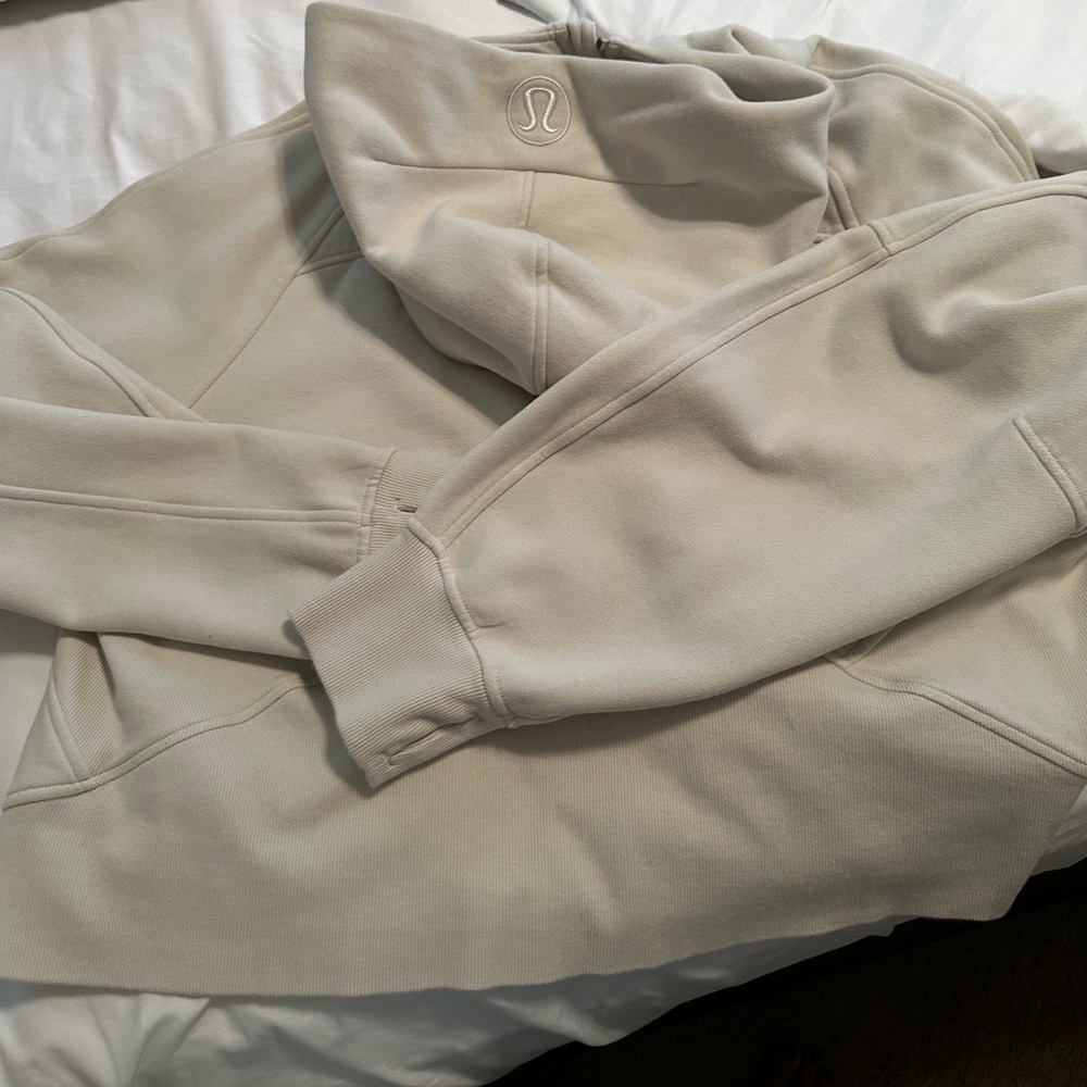 Lululemon Scuba 1/2 Zip Bone XL/XXL
